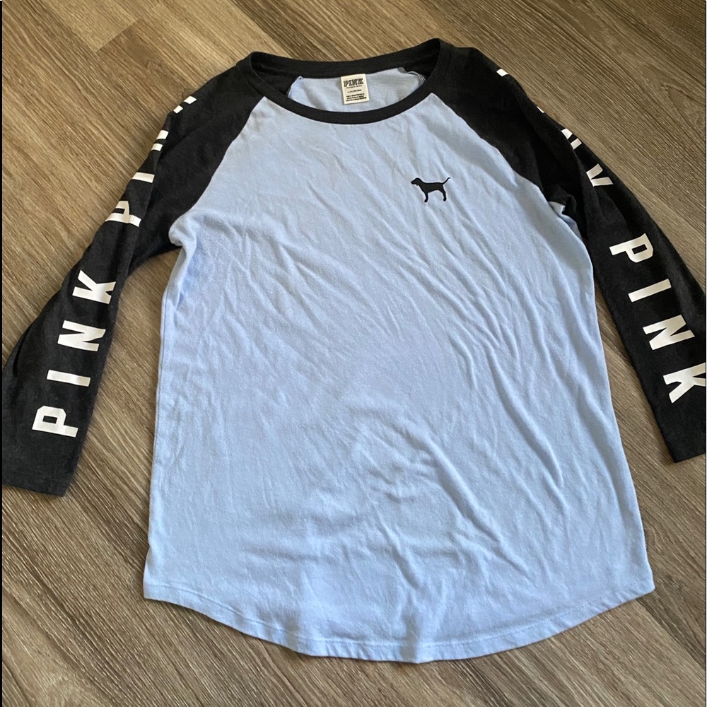 PINK Victoria secret baseball tee